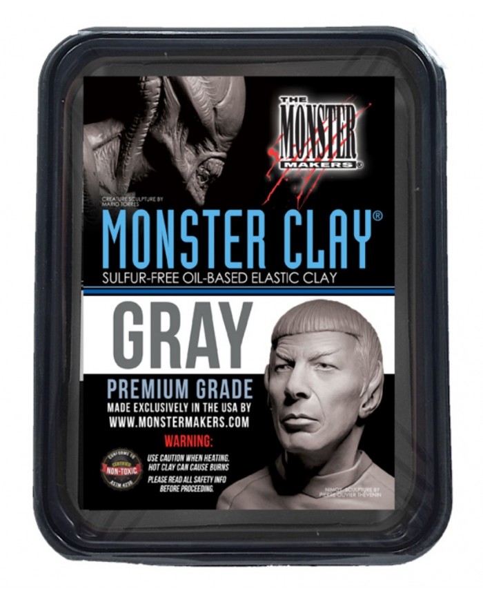 Monster clay Gray
